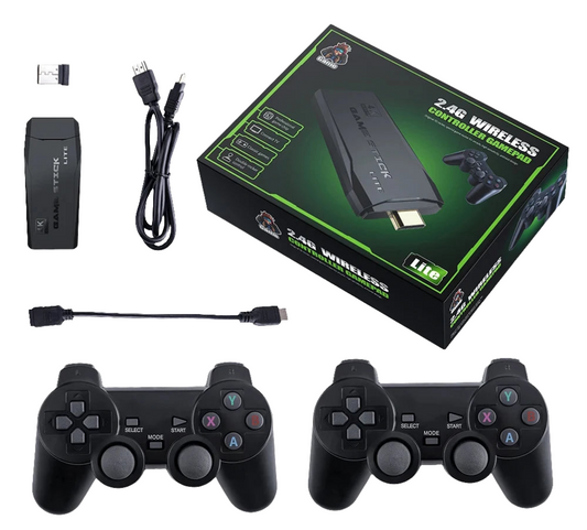 Console de Jeu Rétro – 10 000 Jeux Inclus, Manettes Sans Fil et Sortie HD 4K