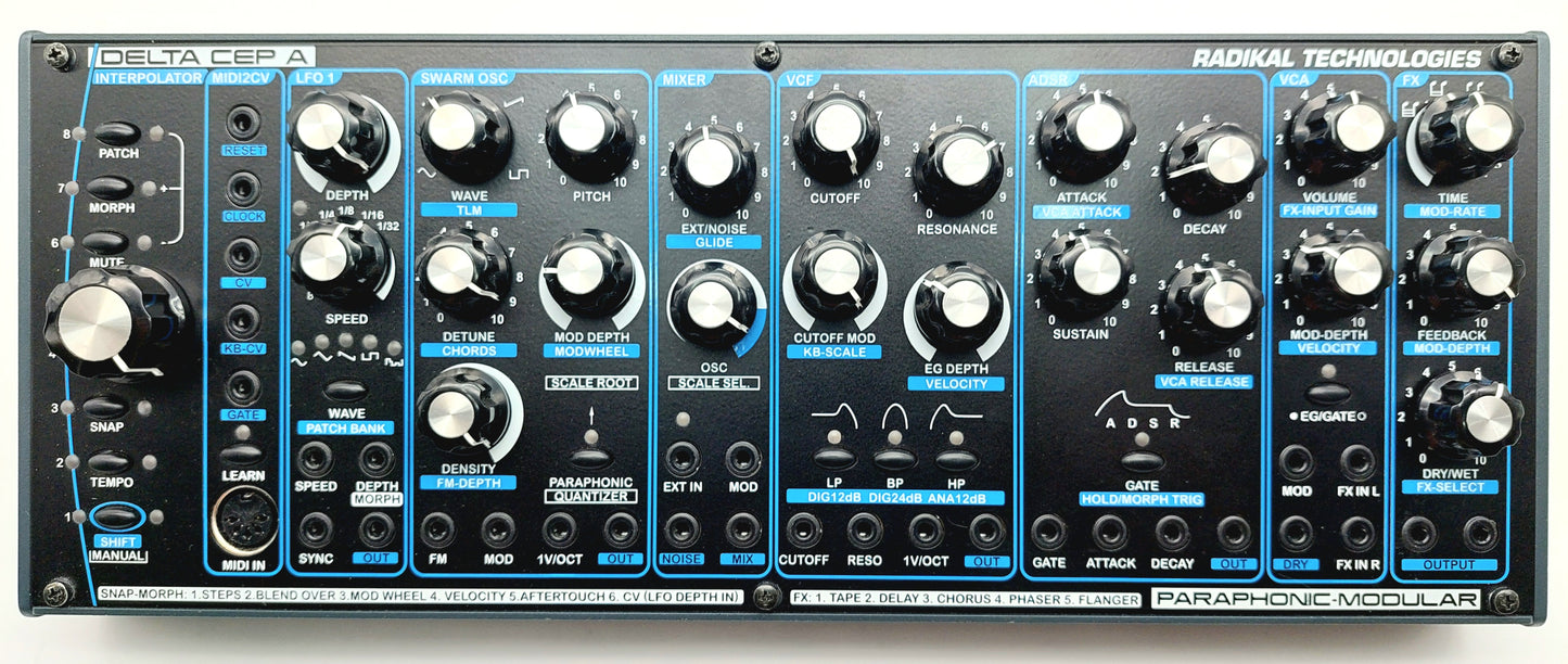 Radical Technologies Delta Cep A | Eurorack module